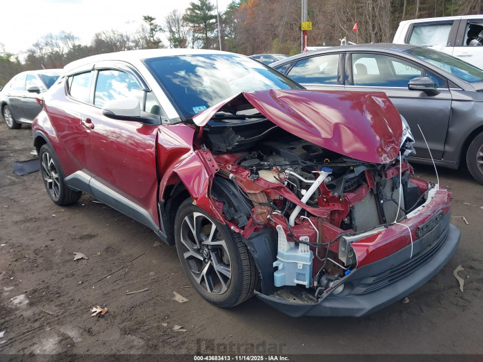 Toyota C-hr 2018 VIN NMTKHMBX3JR053338