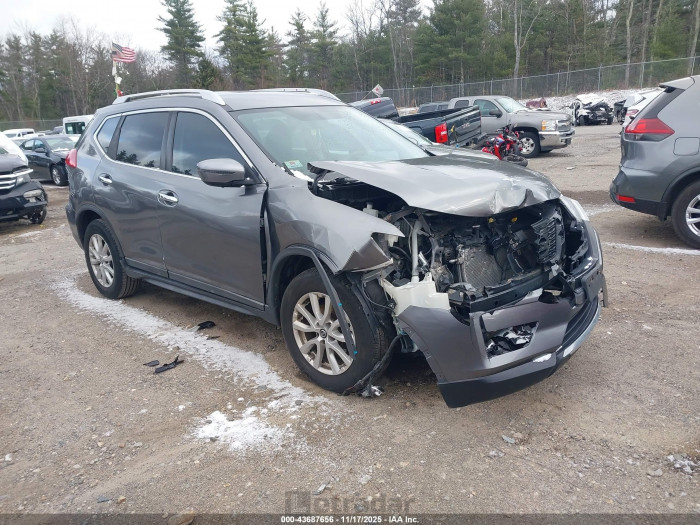 Nissan Rogue 2017 VIN KNMAT2MV1HP581931