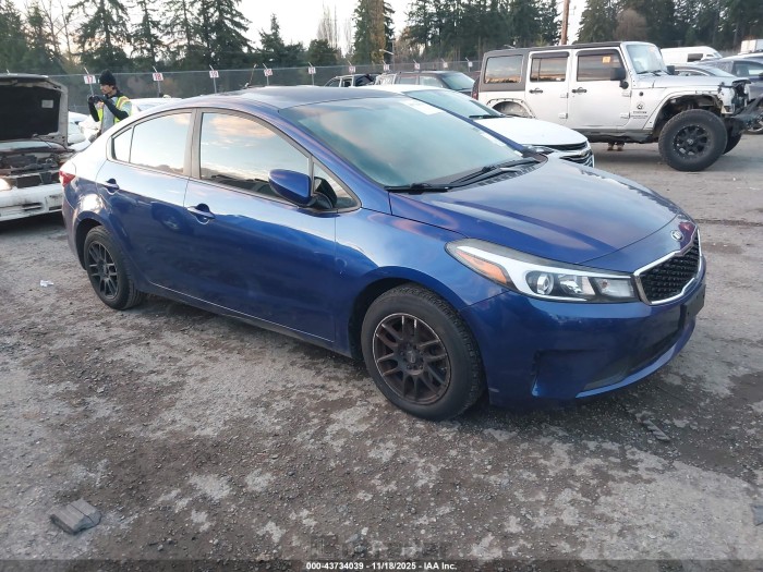 Kia Forte 2017 VIN 3KPFK4A70HE092575