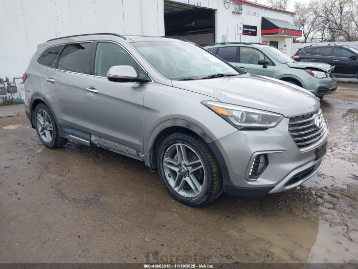 Hyundai Santa fe 2017 VIN KM8SRDHF0HU252149