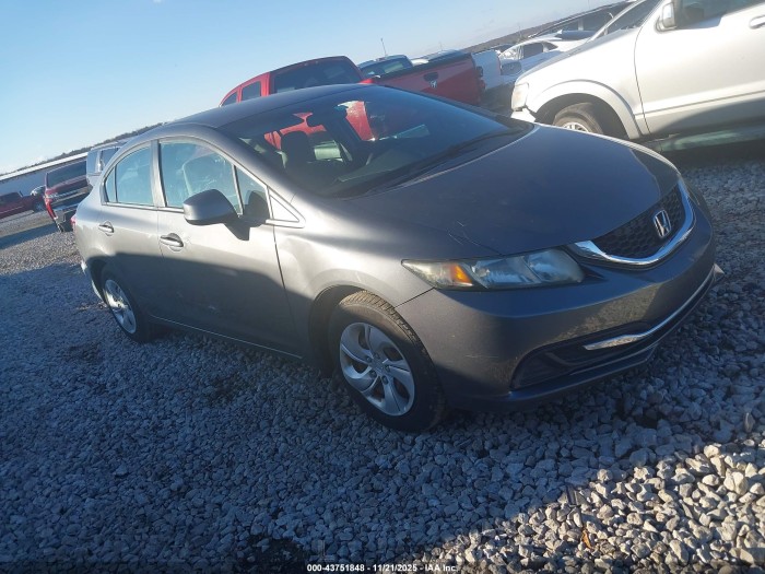 Honda Civic 2013 VIN 19XFB2F59DE078535