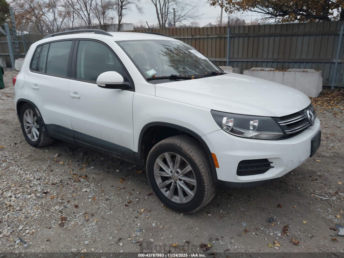 Volkswagen Tiguan 2017 VIN WVGBV7AX8HK047237