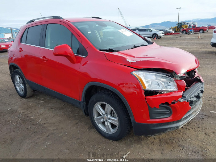 Chevrolet Trax 2016 VIN KL7CJPSB9GB621217