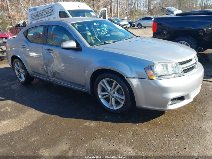 Dodge Avenger 2014 VIN 1C3CDZCB0EN116834