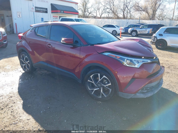 Toyota C-hr 2018 VIN NMTKHMBX5JR032829