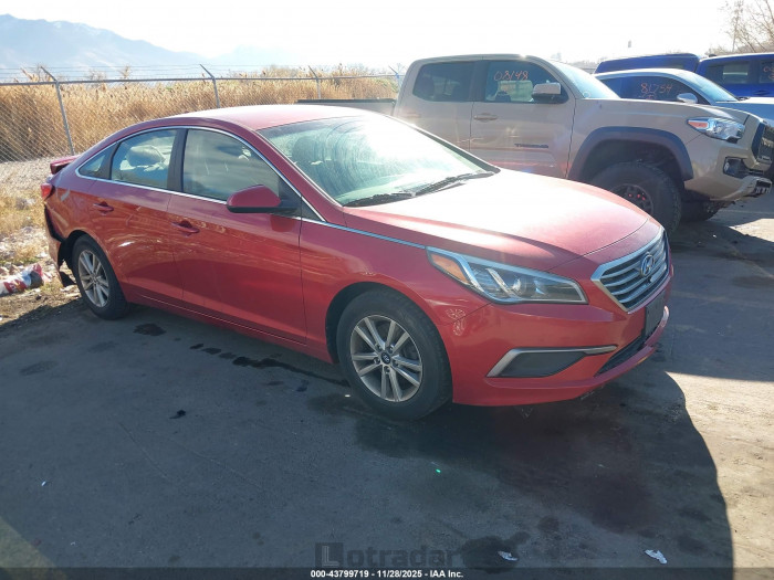 Hyundai Sonata 2017 VIN 5NPE24AFXHH514723