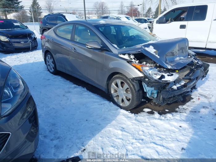 Hyundai Elantra 2013 VIN 5NPDH4AE9DH205031