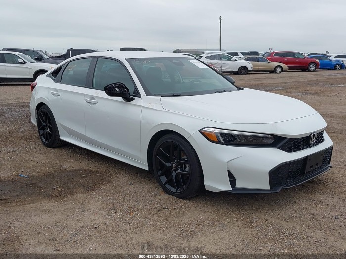 Honda Civic 2025 VIN 2HGFE2F5XSH586524