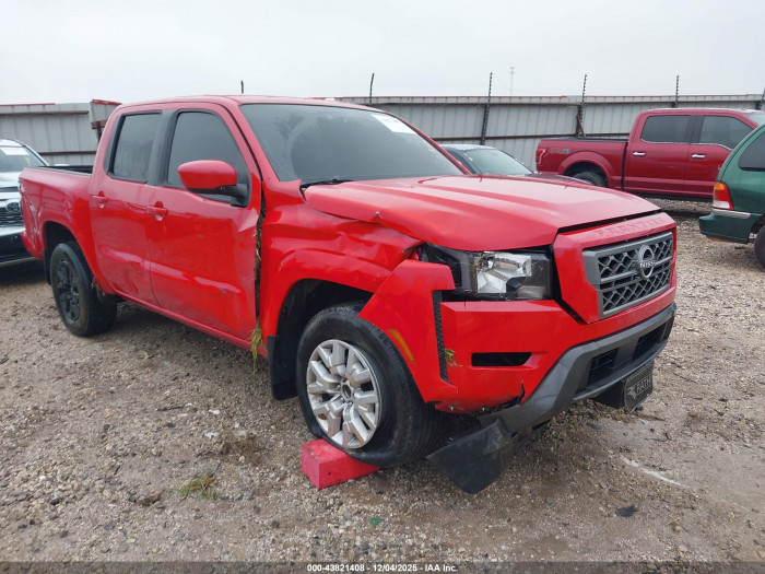 Nissan Navara (frontier) 2022 VIN 1N6ED1EK4NN680731