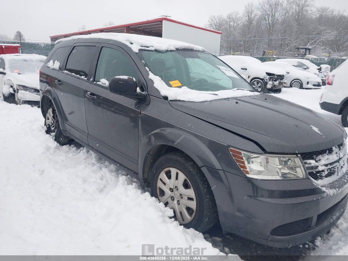 Dodge Journey 2014 VIN 3C4PDCABXET163852