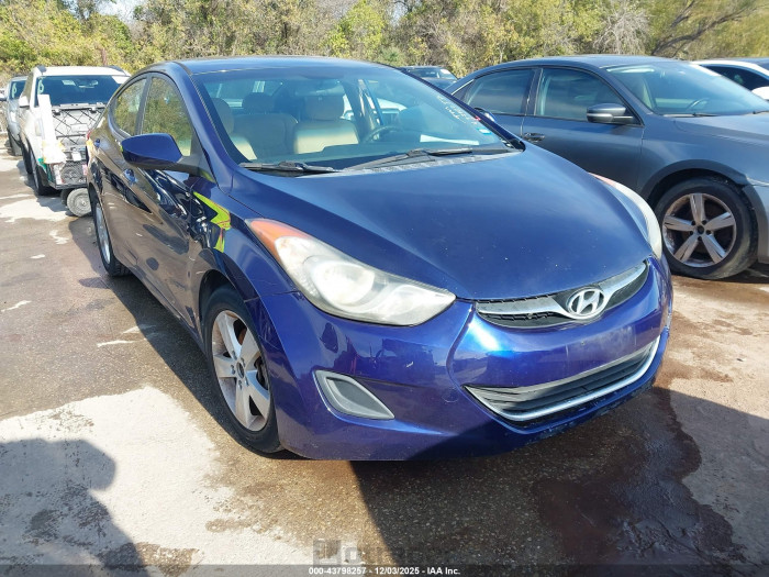 Hyundai Elantra 2013 VIN 5NPDH4AE4DH392341