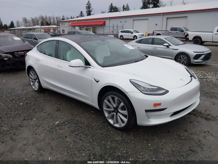 Tesla Model 3 2020 VIN 5YJ3E1EB3LF640563