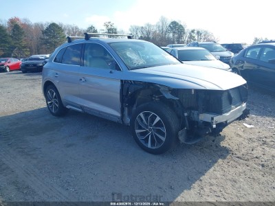 Audi Q5 2022 VIN WA1EAAFY5N2072842