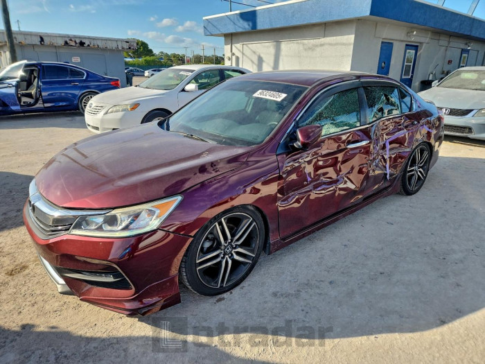 Honda Accord 2016 VIN 1HGCR2F52GA101306