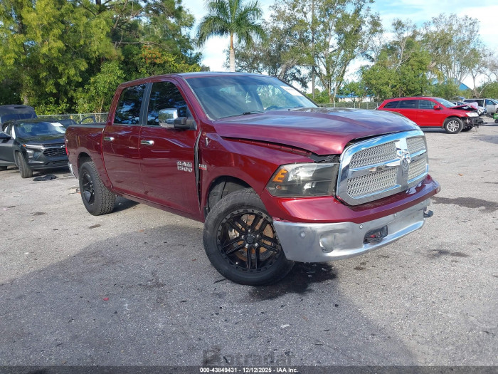 Ram 1500 2017 VIN 1C6RR6LTXHS662858