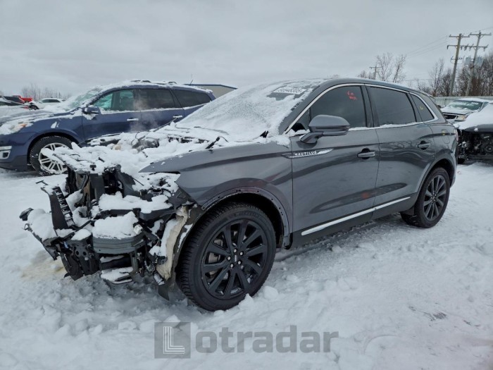 Lincoln Nautilus 2021 VIN 2LMPJ8KP7MBL04872