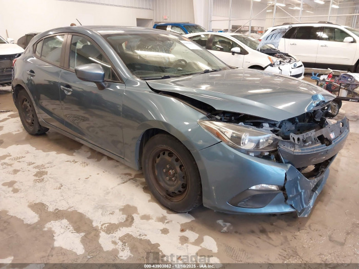 Mazda 3 2014 VIN JM1BM1K78E1123656