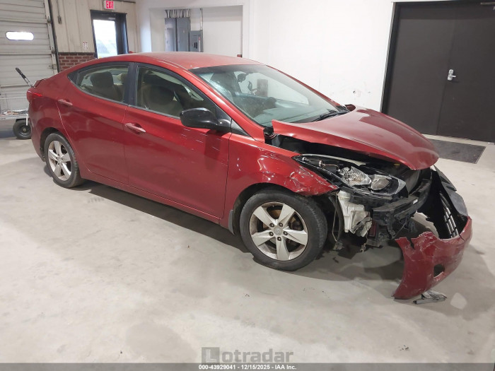 Hyundai Elantra 2013 VIN 5NPDH4AE9DH239079