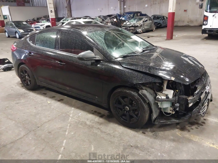 Hyundai Elantra 2017 VIN 5NPD84LF2HH110953