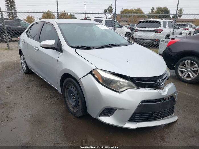 Toyota Corolla 2016 VIN 2T1BURHE8GC696964