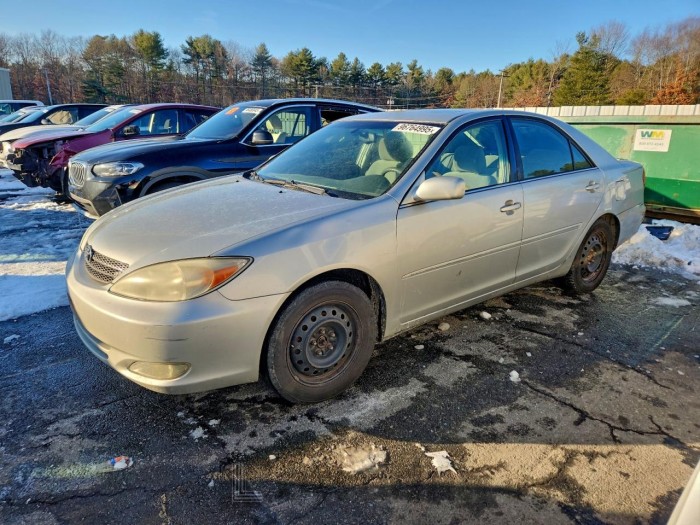Toyota Camry 2004 VIN 4T1BE30K64U281910