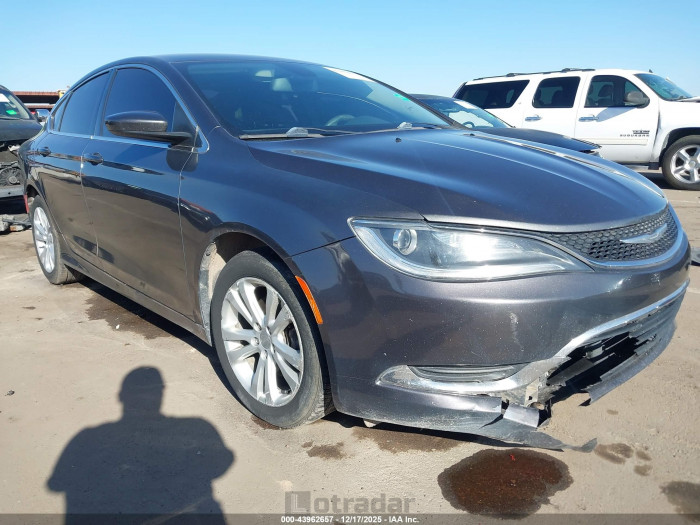 Chrysler 200 2015 VIN 1C3CCCABXFN564549