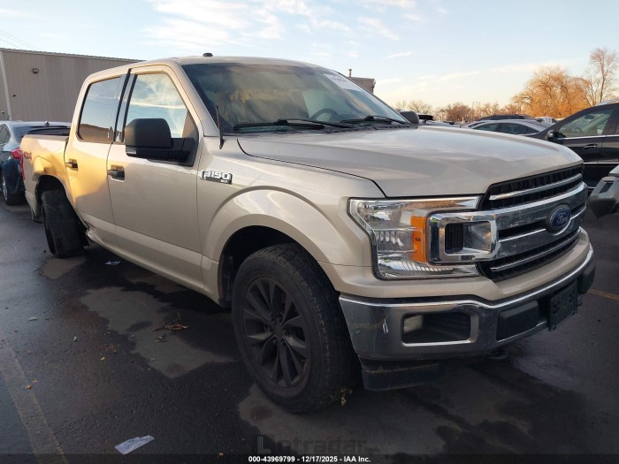 Ford F-150 2018 VIN 1FTEW1EG4JFA49197