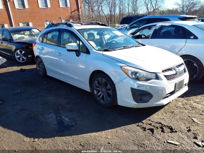 Subaru Impreza 2013 VIN JF1GPAU62DH205265