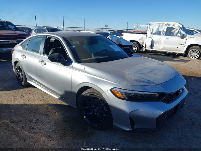 Honda Civic 2025 VIN 2HGFE2F5XSH595577