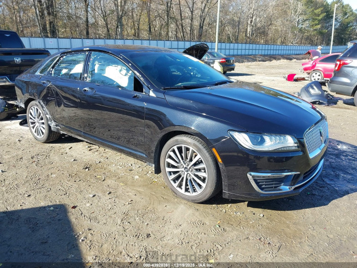 Lincoln Mkz 2019 VIN 3LN6L5LU7KR631114