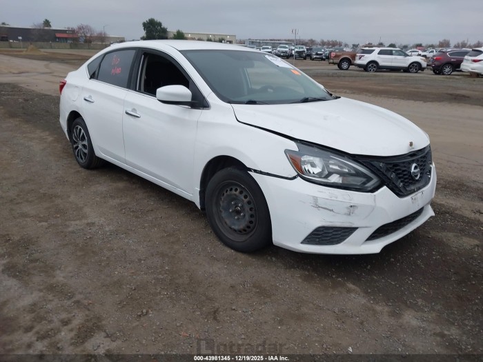 Nissan Sentra 2017 VIN 3N1AB7AP0HY261877