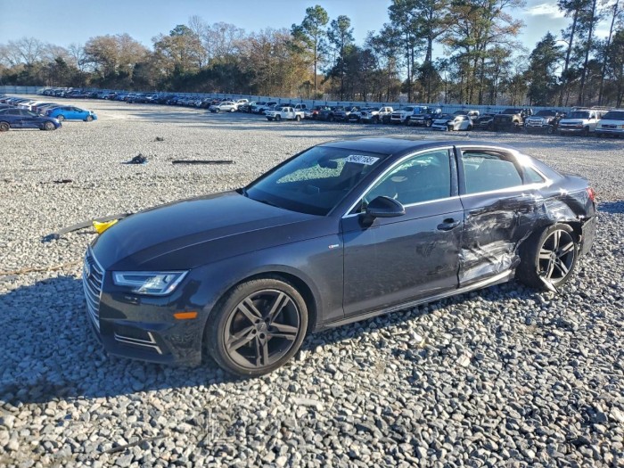 Audi A4 2017 VIN WAULMAF41HN060513