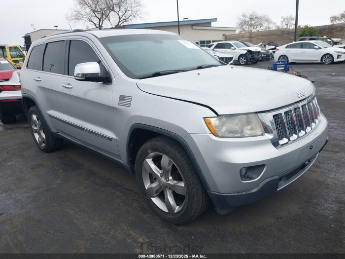 Jeep Grand cherokee 2012 VIN 1C4RJFCT1CC274727