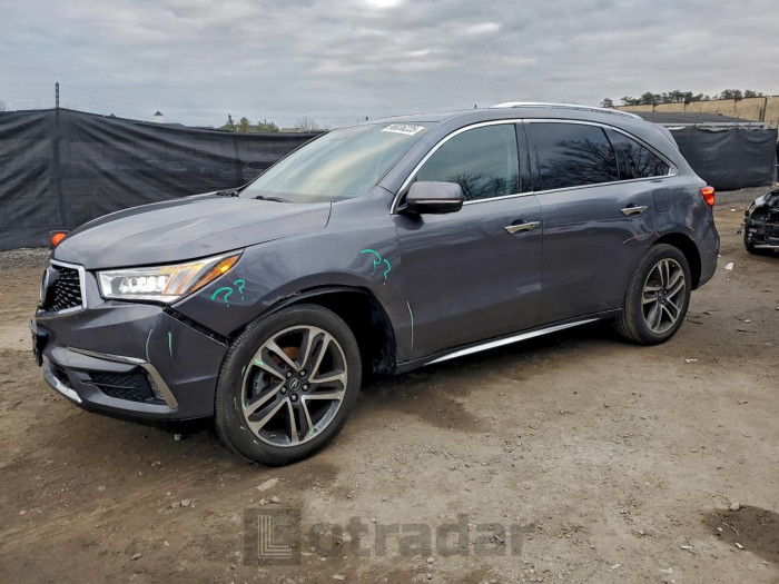 Acura Mdx 2017 VIN 5FRYD4H83HB001728