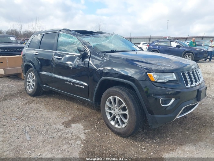 Jeep Grand cherokee 2015 VIN 1C4RJFBG4FC158298