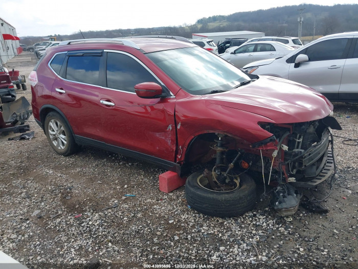 Nissan Rogue 2016 VIN KNMAT2MV8GP652914