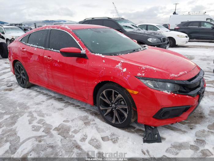 Honda Civic 2020 VIN 2HGFC2F89LH570574