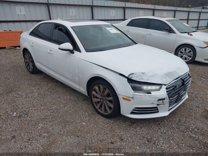 Audi A4 2017 VIN WAUGMAF43HN063169