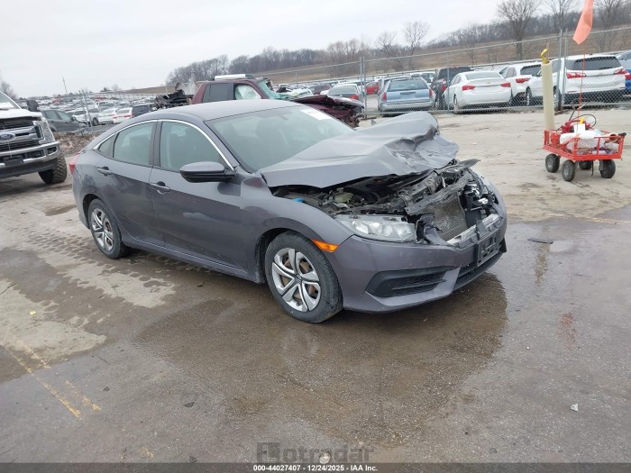 Honda Civic 2016 VIN 2HGFC2F55GH508875