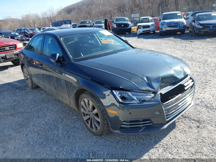 Audi A4 2017 VIN WAUANAF48HN006498