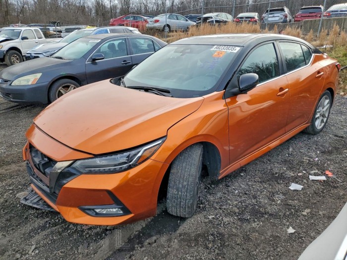 Nissan Sentra 2022 VIN 3N1AB8DV5NY318313