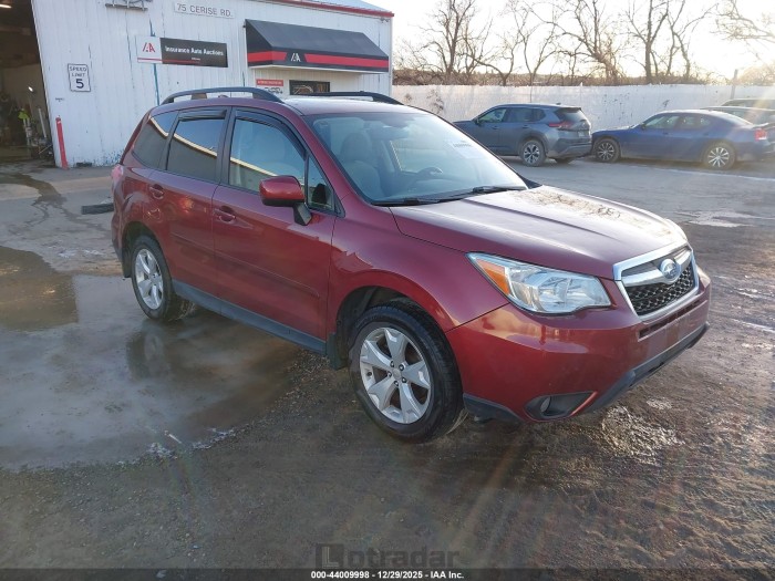 Subaru Forester 2016 VIN JF2SJAFC3GH411306
