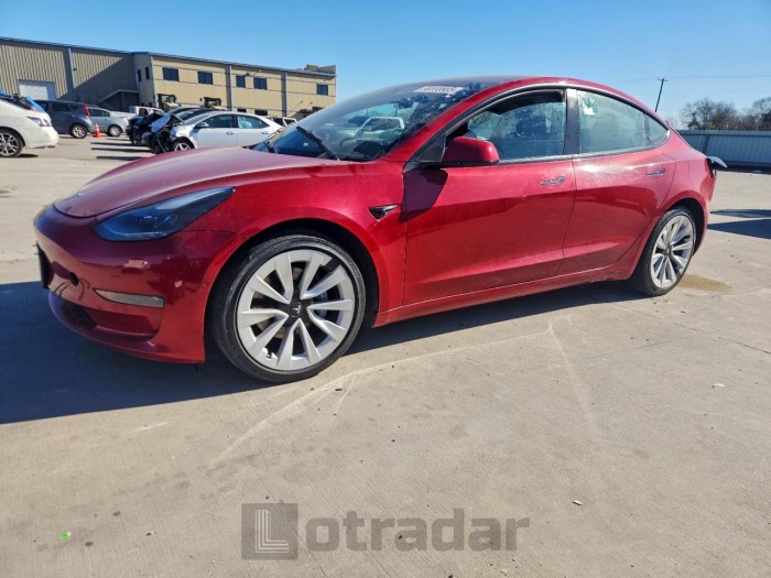 Tesla Model 3 2022 VIN 5YJ3E1EA9NF145519