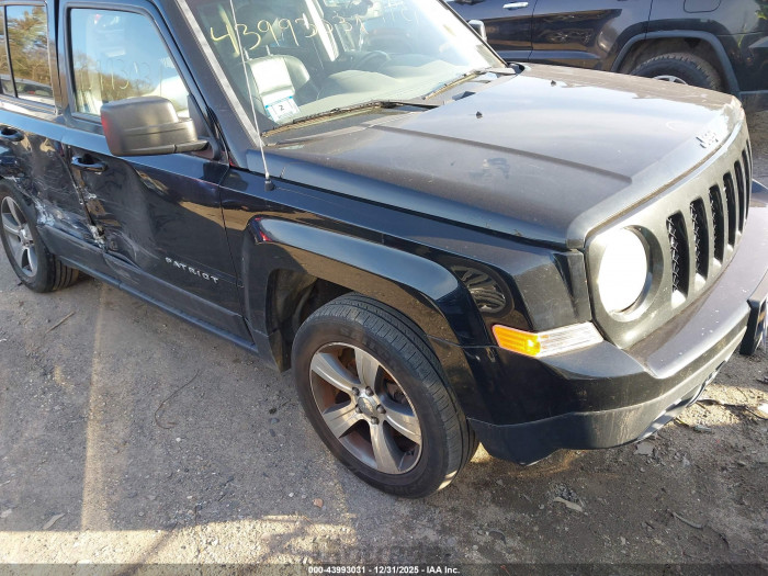 Jeep Patriot 2016 VIN 1C4NJRFB6GD596590
