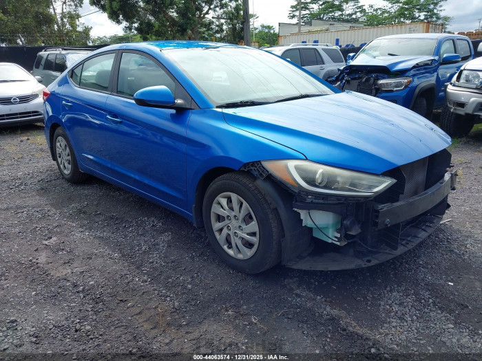 Hyundai Elantra 2018 VIN KMHD74LF5JU607571