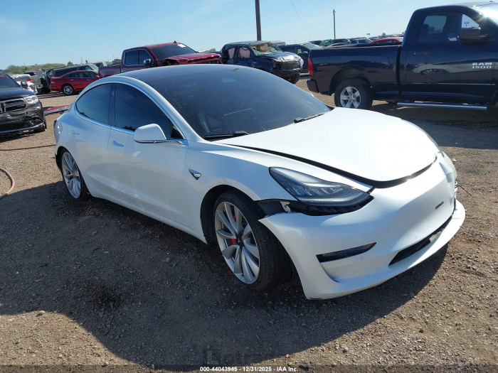 Tesla Model 3 2018 VIN 5YJ3E1EB0JF106532