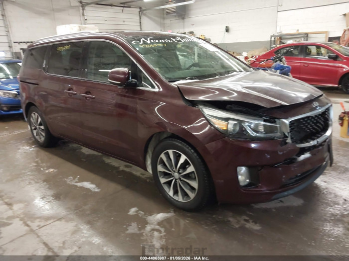 Kia SEDONA 2017 VIN KNDMC5C18H6324431