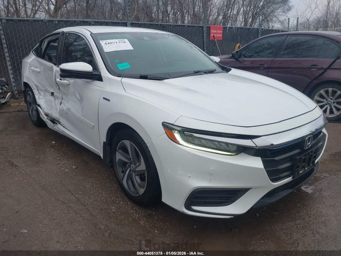 Honda Insight 2019 VIN 19XZE4F58KE009218