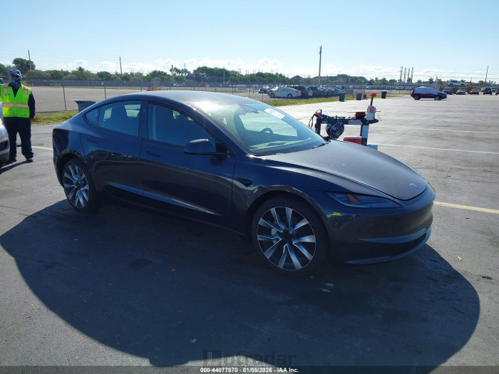 Tesla Model 3 2025 VIN 5YJ3E1EA1SF045233