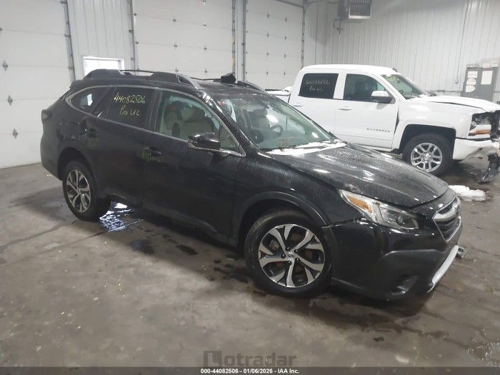 Subaru Outback 2022 VIN 4S4BTAMC4N3125644